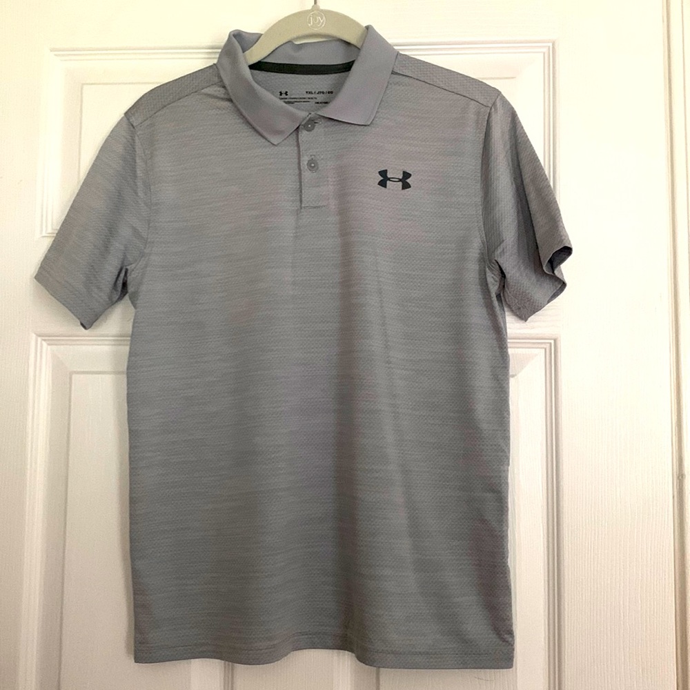 Under Armour Gray Golf Shirt